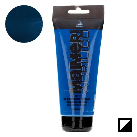 Farba akrylowa Maimeri Acrilico 200 ml - 385 Manganese blue (hue)