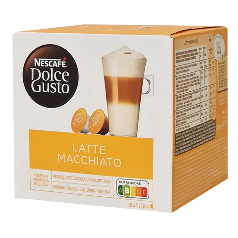 NESCAFE kawa DOLCE GUSTO Latte Macchiato 16 kapsułek