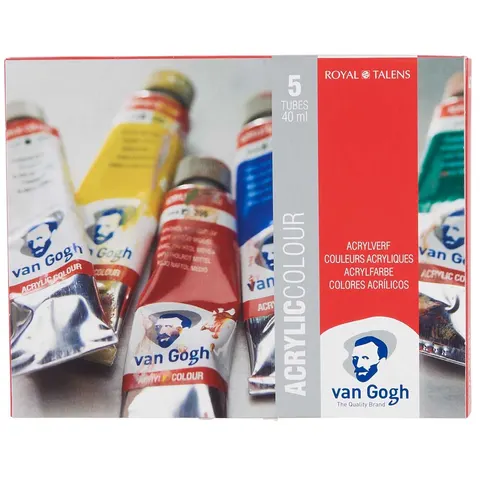 Zestaw farb akrylowych Van Gogh 5x40 ml