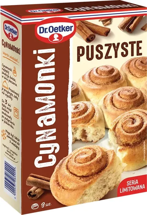 Dr. Oetker Puszyste Cynamonki w proszku 417 g