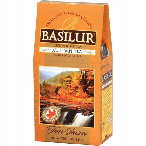 Basilur AUTUMN herbata czarna SYROP KLONOWY 100g