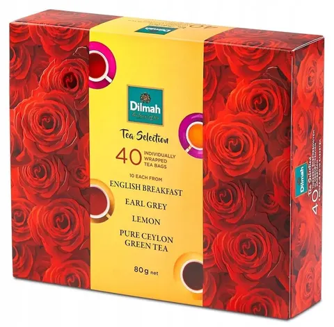 Dilmah Tea Selection 40x2g Zestaw herbat Prezent