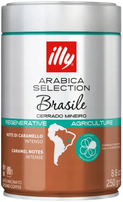Illy Kawa mielona Monoarabica Brasile 100% Arabica 250 g