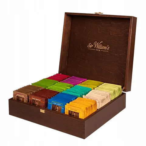 Sir William's Zestaw Skrzynka Herbat Tea 180 szt