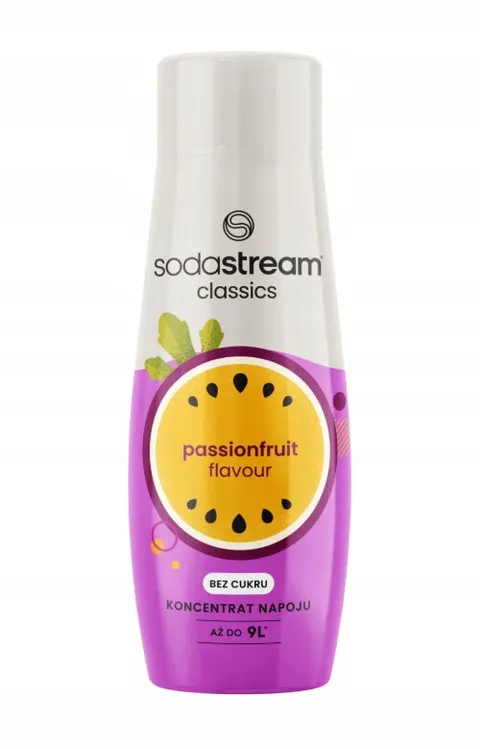 Syrop SodaStream Marakuja 440 ml - Bez Cukru