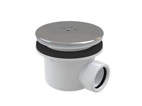 Syfon STANDARD do brodzika 90 mm, chrom [PRODUKT NOWY]