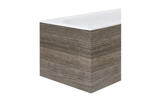 Panel boczny MDF do wanny 80 Lewy, orzech [PRODUKT NOWY]