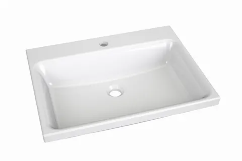 Umywalka ceramiczna COMFORT 600 meblowa, biała [PRODUKT NOWY]