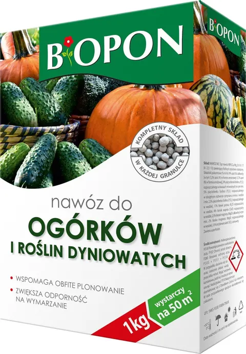 Bopon nawóz do ogórków i innych roślin dyniowatych 1kg