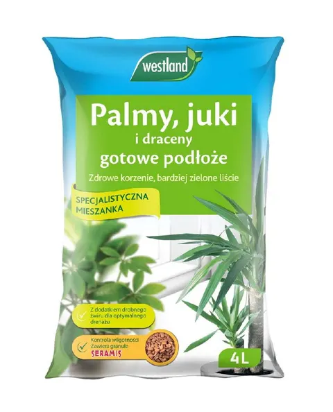 Westland Podłoże ziemia do palm juk dracen 4L