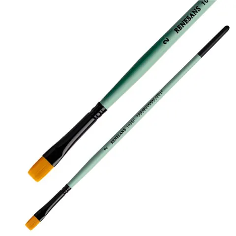 Pędzel Renesans seria 1006F - 2 - płaski