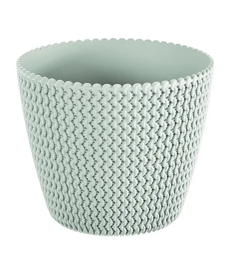 Doniczka Splofy biały DSP130-S449