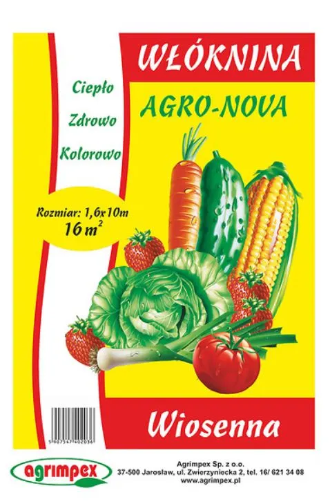Agrowłóknina Agro-Nova wiosenna 1,6x10m /Agrimpex/