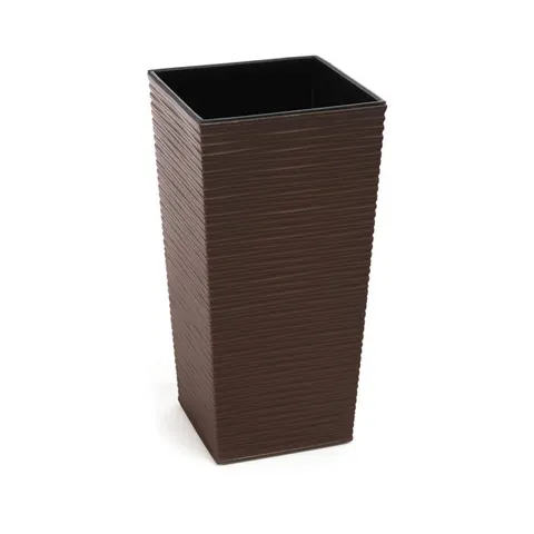 Doniczka Finezja 250x250 dłuto mokka Lamela