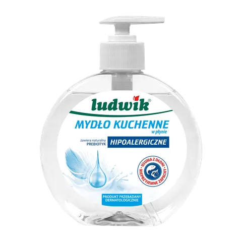 LUDWIK - kuchenne mydło w płynie hipoalergiczne 380 ml