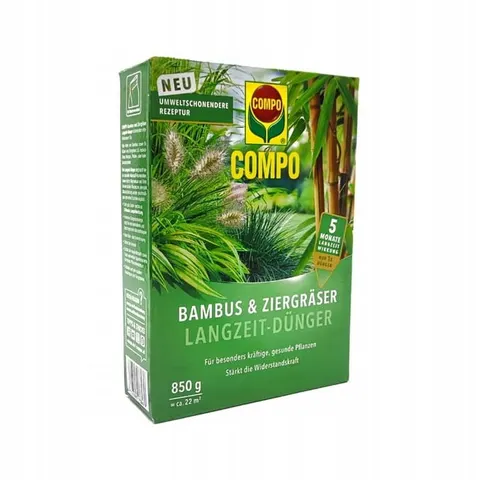 COMPO Nawóz Trawy ozdobne bambusy długo działający 850g 22m2
