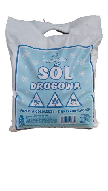 Sól drogowa przeciw gołoledzi 5kg