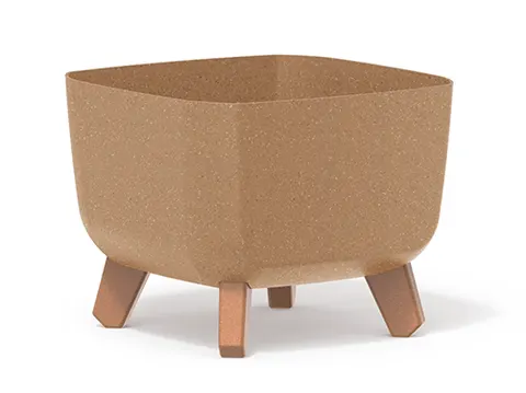 Doniczka Gracia Square naturo DGQL300W 29cm ECO WOOD Prosperplast