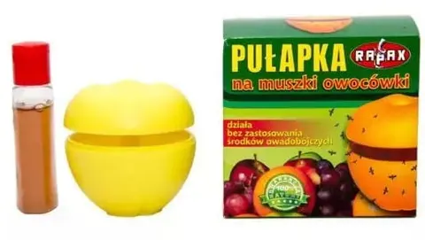 Rapax pułapka na muszki owocówki z płynem