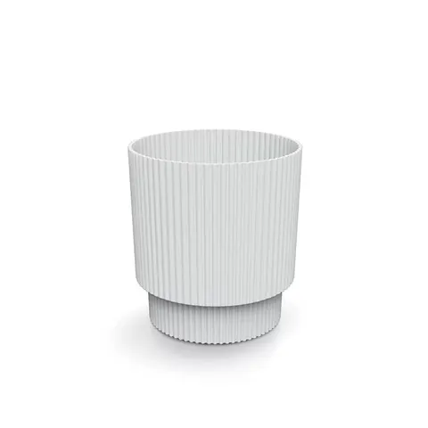 Doniczka Milly Round biały DMIN130-S449 Prosperplast
