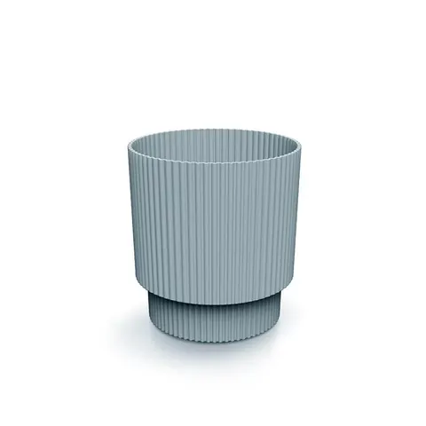 Doniczka Milly Round jasny szary DMIN150-443U Prosperplast