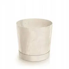 Doniczka TUBO P BETON EFFECT kremowy DPOP130E-CY700 Prosperplast