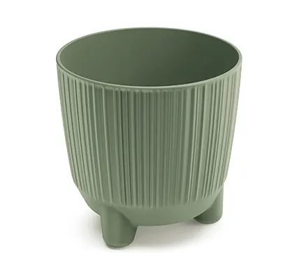 Doniczka na nóżkach Ryfo N zielona DRF200 19,5cm Prosperplast