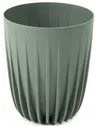Doniczka Mira fi 300 szaro zielony recycled Lamela 30cm