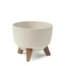 Doniczka Misa Roma Jumper 240 kremowa Lamela 24cm recycled