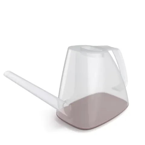 Konewka plastikowa Rivo 1,7l transparentna / marsala IKRI17 Prosperplast