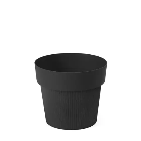 Doniczka osłonka Tula jumper 130 czarna recycled Lamela