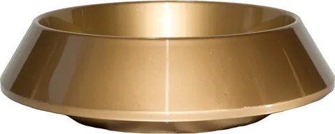 Doniczka Miska cmentarna 18cm złota Szemikowie