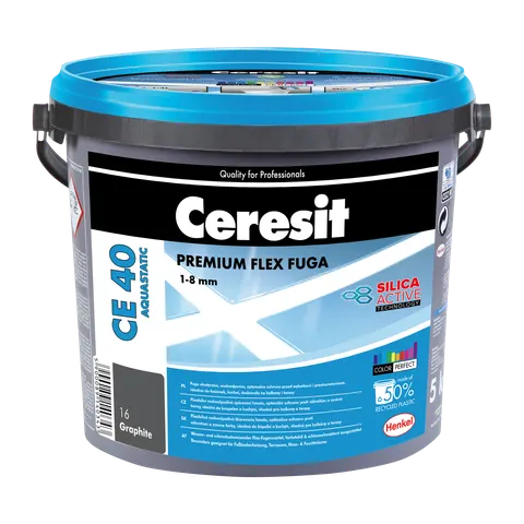 Ceresit - CE 40 GRAPHITE - fuga elastyczna 5 kg
