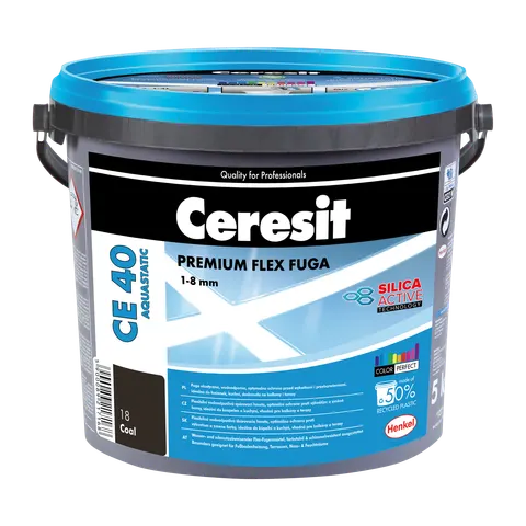 Ceresit - CE 40 COAL - fuga elastyczna 5 kg