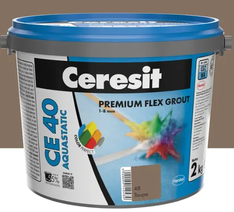 Ceresit - CE 40 TAUPE- fuga elastyczna 2 kg
