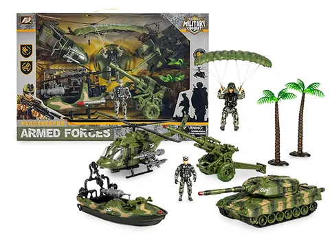 Artyk Zestaw wojskowy Peacekeeper Armed Forces – 4 pojazdy, 3+