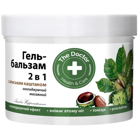 Żel-Balsam 2w1 z Kasztanowcem, Domowy Doktor, 500ml