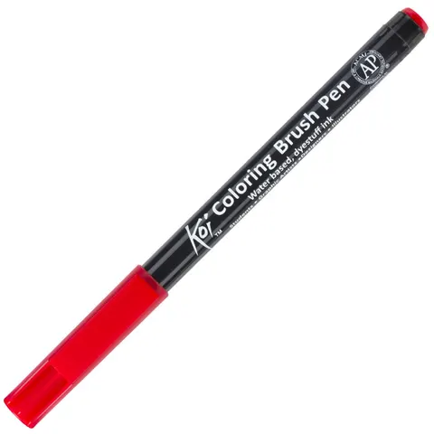 Pisak Koi Coloring Brush Pen Sakura - 19 Red