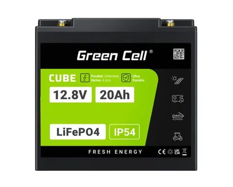 Akumulator Green Cell LiFePO4 12,8V 20Ah