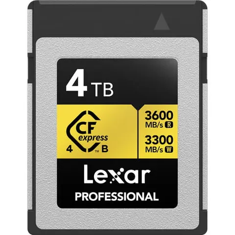 Lexar CFexpress 4.0 2TB Pro Gold R3600/W3300