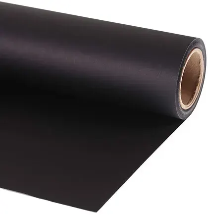 Tło Colorama CO168 Black 2.72 x 11m