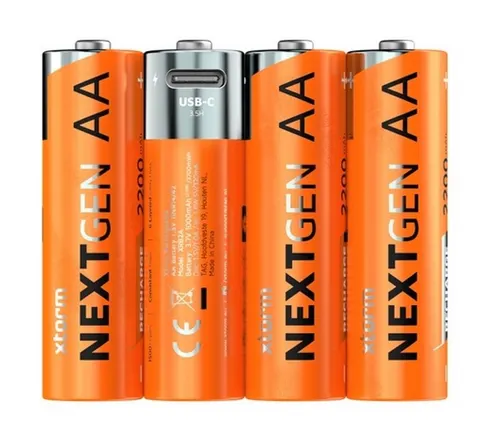 Akumulatorki XTORM NexGen AA USB-C (4 PAK)