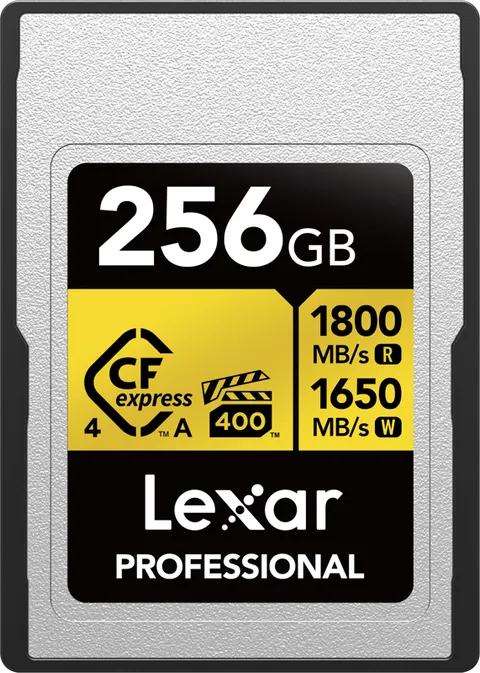 Karta pamięci Lexar CFexpress 4.0 Gold 256GB Type A (R1800/W1650)