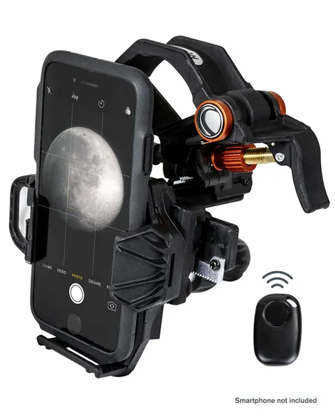 Adapter do lunet , lornetek - Celestron NexYZ DX z pilotem BT do telefonów