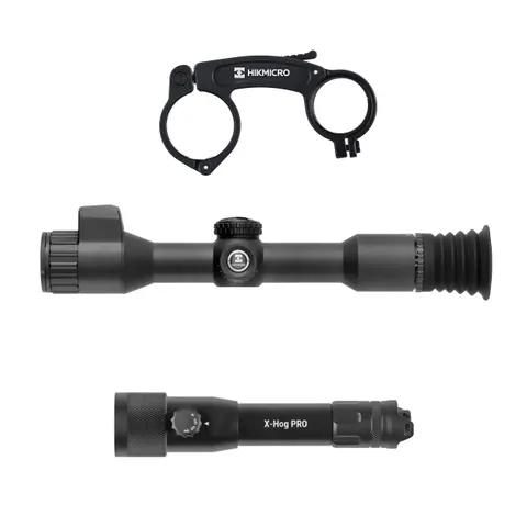 Celownik noktowizyjny noktowizor HIKMICRO Alpex 4K Lite LRF + iluminator laserowy X-hog Pro 850/940 nm