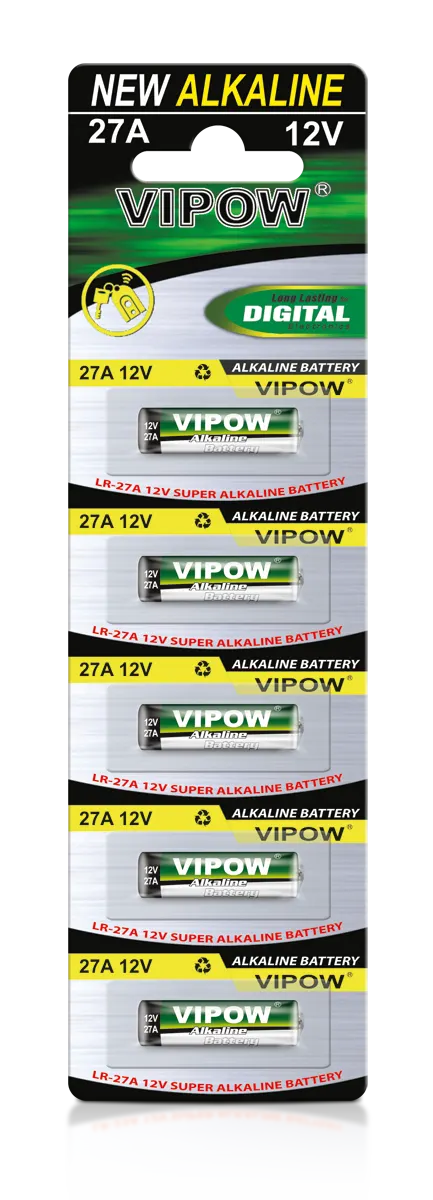 Baterie alkaliczne Vipow LR27A