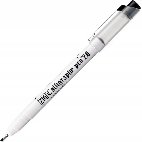 Pisak do kaligrafii ZIG Calligraphy Pen 2 mm czarny