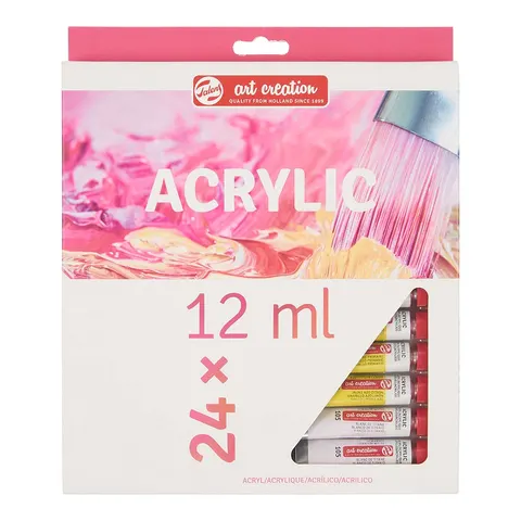 Farby akrylowe Art Creation zestaw 24 x 12 ml Royal Talens
