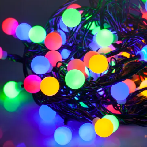 Lampki choinkowe LED RGB