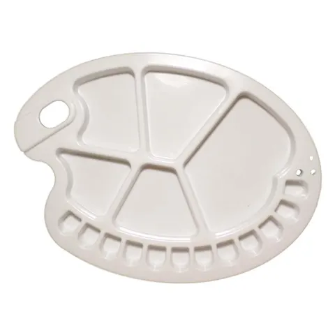 Paleta plastikowa owalna 21x30,5 cm 91086